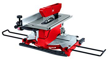 Einhell - TH-MS 2112 T - Ingletadora de doble corte, 1200 W, 230 V, 24 dientes, conexión para aspiración de polvo (ref. 4300317)