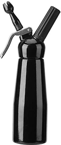 Dispensador de crema batida - Fabricante de espuma de batido con sifón para batir de crema batida profesional para deliciosas cremas batidas hechas en casa Salsas Postres y licores infundidos, 500 ml