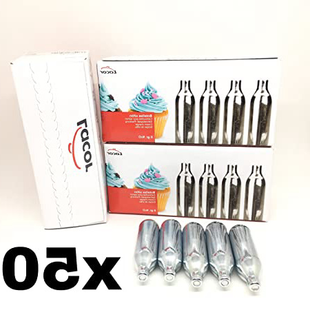Envio 24h 50 X N2O LACOR CARGA CAPSULAS GAS PARA TODAS SIFON NATA ISI,MOSA,LACOR,IBILI Chollo Promocion Precio Rebaja Casi Gratis Con Gran Descuento Ofertas en amazon