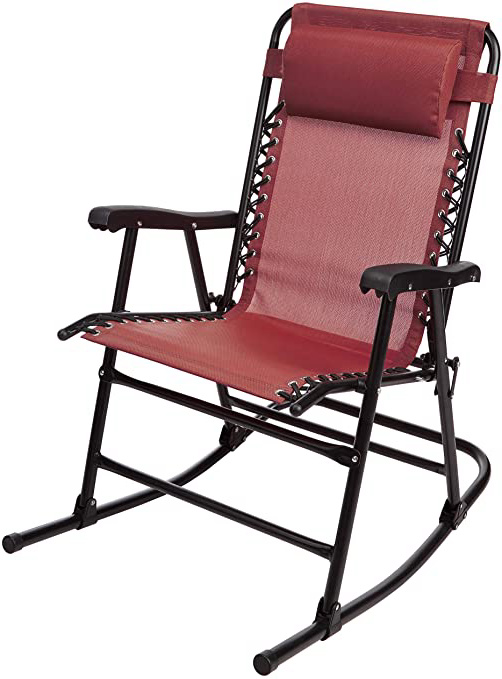 Balancín plegable Rojo de AmazonBasics