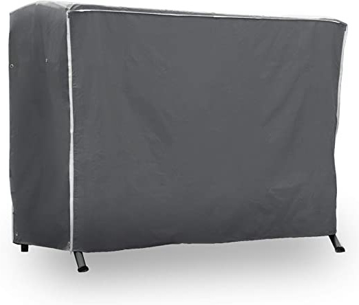 Purovi Premium Balancín Protectora | Funda | Tela Oxford 420D Balancín Hollywood Jardín | 210 x 150 x 150 cm | Resistente al Agua con 2 Cremalleras | Resistente a Rayos UV