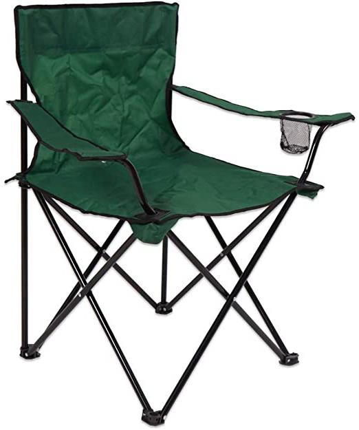 Silla Plegable de Camping Verde