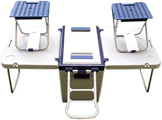 KOUPA Rolling Cooler Picnic Table