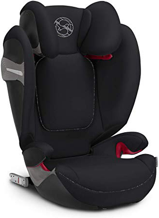 Cybex Gold - Silla de coche Solution S-Fix, para coches con y sin Isofix, Grupo 2/3 (15-36 kg), Desde los 3 hasta los 12 años aprox., Negro (Urban Black)