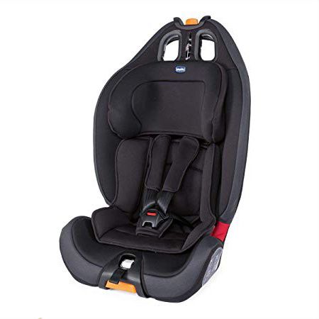 Chicco Chicco Gro Up 123 Silla de coche grupo 123 (9-36kg) con reductor, color negro (Jet Black) Silla de coche grupo 1/2/3, Color Jet Black