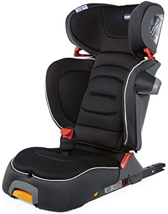 Chicco Fold&Go i-Size 8079799510000 Silla de Coche (100-150 cm), Unisex, Negro