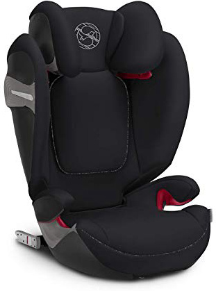 Cybex Gold - Silla de coche Solution S-Fix, para coches con y sin Isofix, Grupo 2/3 (15-36 kg), Desde los 3 hasta los 12 años aprox., Negro (Urban Black)