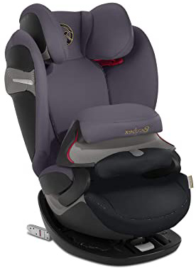 Cybex Gold Pallas S-Fix - Silla de coche 2 en 1 para coches con y sin Isofix, Grupo 1/2/3 (9-36 kg), Desde los 9 meses hasta los 12 años aprox., Colección Color 2019, Negro (Premium Black)