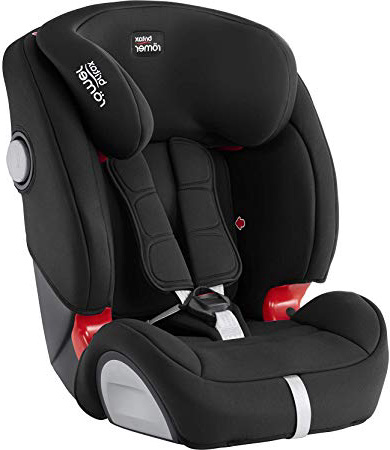 Britax Römer silla de coche 9-36 kg (≈ 9 meses - 12 años), EVOLVA 123 SL SICT, isofix, grupo 1/2/3, Cosmos Black