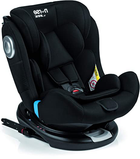 







Nurse Step 360º Silla de Coche Grupo 0 1 2 3, Base Isofix Giratoria, desde el Nacimiento hasta 36 kg., Incluye Reductor, Máximo Reclinado






