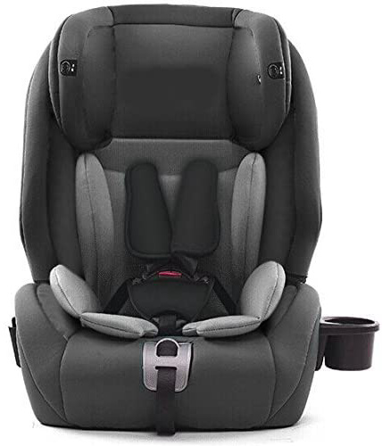 Star Ibaby City Fix HQ 668 SPS - Silla de coche Isofix grupo 1 2 3, Color Gris (Black Grey)
