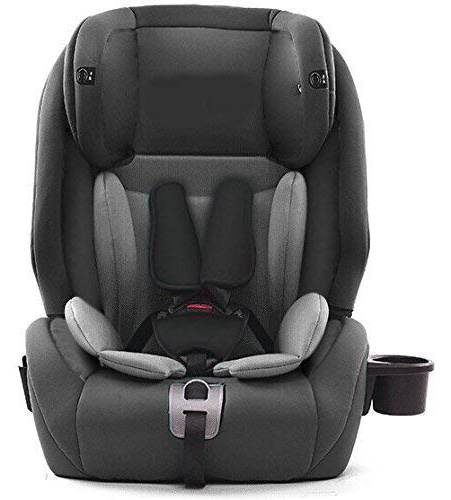 Star Ibaby City Fix HQ 668 SPS - Silla de coche Isofix grupo 1 2 3, Color Gris (Black Grey)