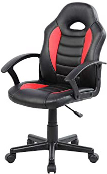T-LoVendo Silla Gaming Racing para Niños Escritorio Estudios Videojuegos Sillón Gamer