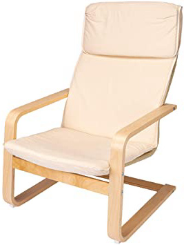 Sillón voladizo «Pello», de abedul
