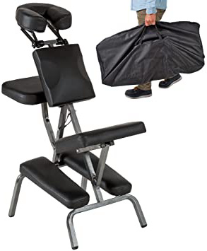TecTake Silla de Masaje Fisioterapia rehabilitacion sillón de Tratamiento Tattoo