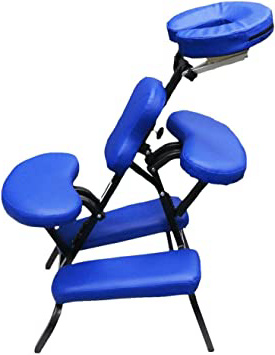 Silla banca tatouaggi tattoo fisioterapia masaje sillón cama masaje fixioterapia esteticista plegable, color azul