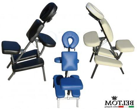 Beltom Banco Silla Masaje Tatuajes Portátil Estética Plegable Ergonomica Fisioterapia - Negro