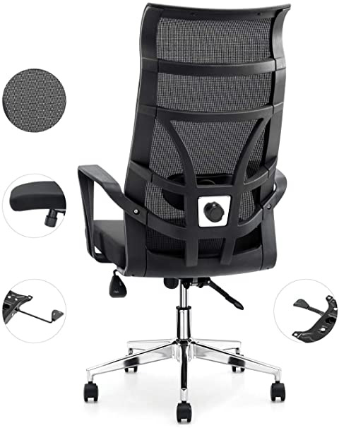 Allguest Silla de Oficina ergonómica