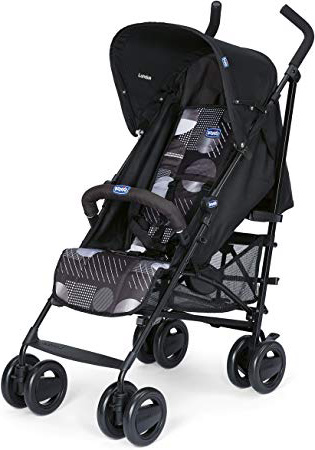 Chicco London - Silla de paseo, 7.2 kg, compacta y manejable, color negro