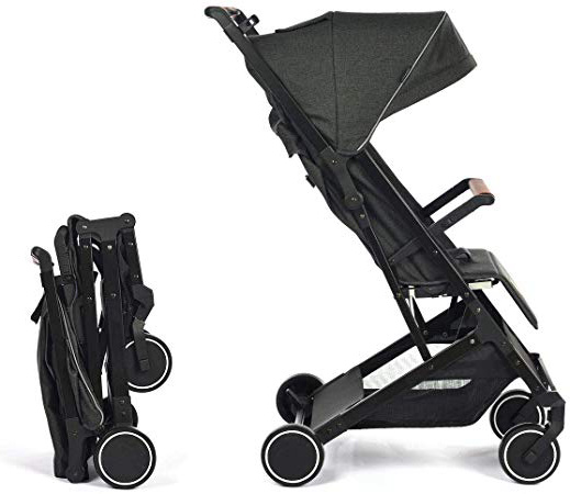 Silla de Paseo Star Ibaby Air Plus/Reclinable con barra de Seguridad - Mango corrido - Ultraligera 6 kg.