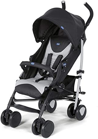 Chicco Echo - Silla de paseo, ligera y compacta, soporta hasta 22kg, color gris (Stone)