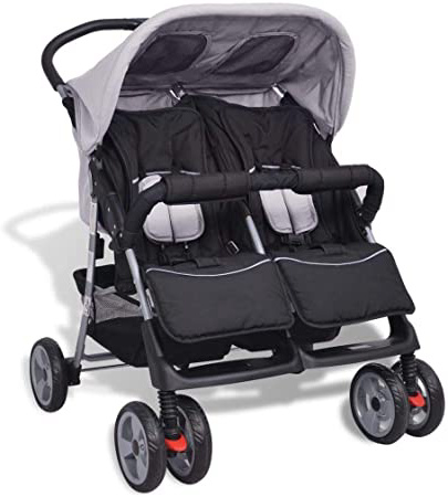 mewmewcat Plegable Silla gemelar para