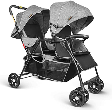 Besrey Silla de paseo gemelar