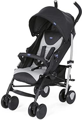 Chicco Echo - Silla de paseo, ligera y compacta, soporta hasta 22kg, color gris (Stone)