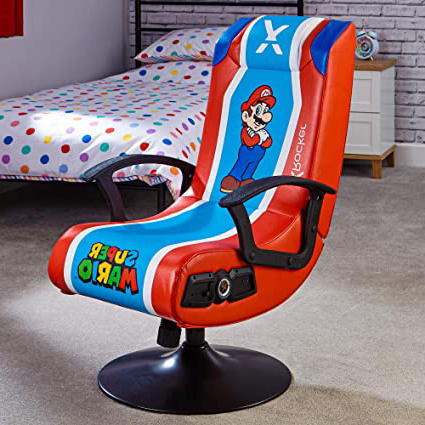 X-Rocker Silla gamig, Cuero sintético,