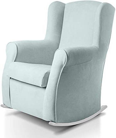 Sillon orejero balancin blanco CARLA