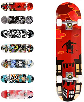 WeSkate Completo Skateboard para Principiantes,