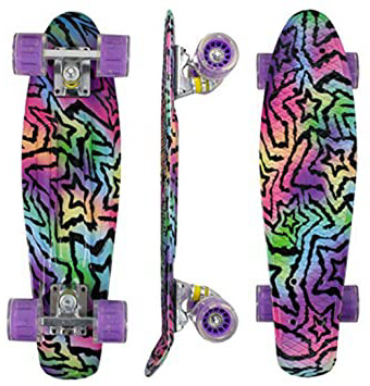 Morer Galaxy Pattern Cruiser Skateboard,