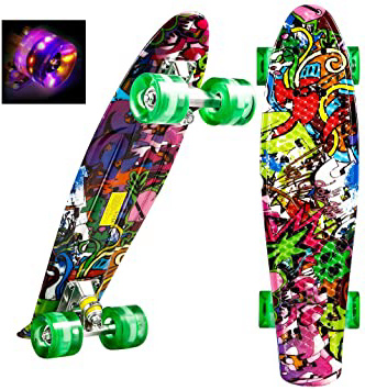 ANCHEER Skateboards Monopatín 56 cm/22