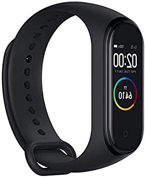 Xiaomi Mi Band 4 Pulsera de Actividad Inteligente | Monitor de Ritmo Cardíaco | Pulsómetro | Pantalla 0.95" Táctil AMOLED a Color | Negro