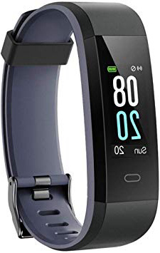 Willful Pulsera Actividad, Pulsera Actividad Inteligente Pantalla Color Reloj con Pulsómetro Impermeable IP68 Podómetro Pulsera Deportiva Reloj para Xiaomi Samsung Huawei Android iPhone iOS Teléfono