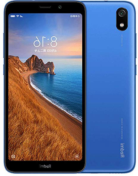 Xiaomi Redmi 7A Smartphone, 2GB RAM 16GB ROM Dual SIM 5.45 '' Pantalla Completa, Qualcomm Snapdragon SDM439 Octa-Core Procesador,Fuente Grande, Cámara Trasera de 13MP Cámara Frontal de 5MP (Azul)