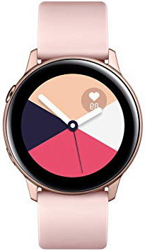 Samsung Galaxy Watch Active – Smartwatch (1,1”,40mm, Tizen, 768 MB de RAM, Memoria Interna de 4 GB), Color rosa – Versión Española