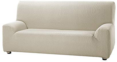 Martina Home Tunez - Funda elástica para sofá, Marfil, 4 Plazas (240-270 cm)