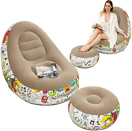 LONEEDY Sofá inflable Lazy Loy,