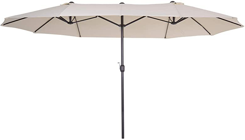 Outsunny Sombrilla Parasol Doble para