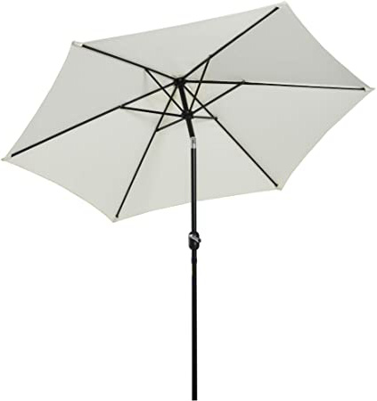 Outsunny Sombrilla Parasol para Jardín