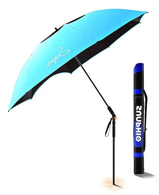 Las 10 mejores sombrillas de playa resistentes al viento para que no te