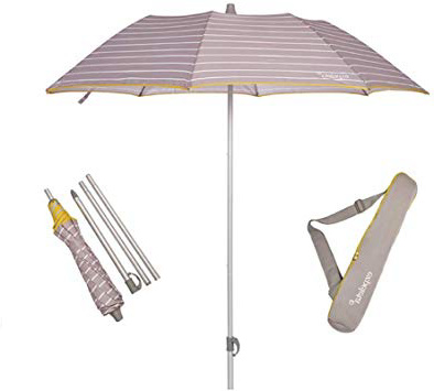 Las 10 mejores sombrillas de playa resistentes al viento para que no te