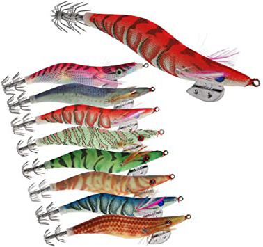 8 Piezas Luminoso Pesca Camarones