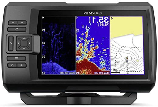 Garmin SONDA GPS Striker Plus 7CV GPS Integrado MAPAS Quickdraw Contours SONDA Chirp CLEARVÜ con TRANSDUCTOR GT20-TM
