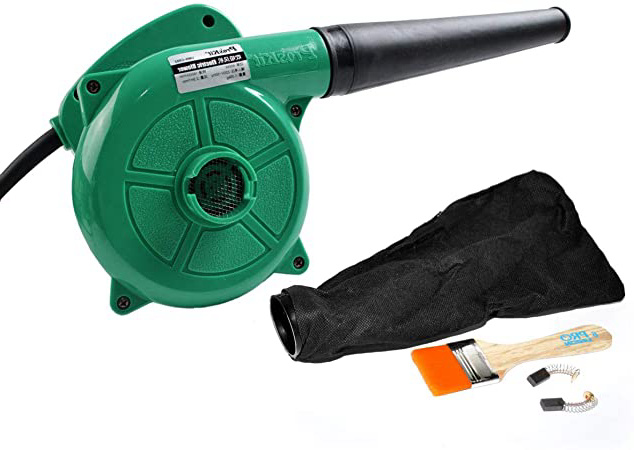 Pro'sKit UMS-C002 Ventilador Eléctrico de Mano Soplador de Aire Soplador de Hojas para Limpieza de Computadoras, Aspirador de Ordenador 220V 50 / 60Hz