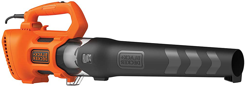 BLACK+DECKER BEBL185-QS - Soplador de hojas axial 1.850W, velocidad de soplado 190 km/h
