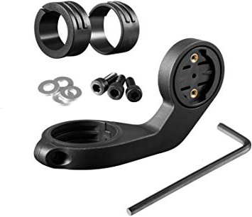 BlueBeach Soporte de Bici Garmin GPS Computadora de Bicicleta Frontal para Manillar Bicicleta Kit de Sujección - Garmin Edge 20/25/200/500/510/800/810/1000