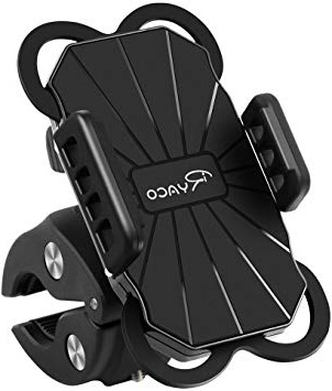 RYACO Soporte de Móvil Deportiva para Bicicletas y Motos, Anti Vibración Soporte Móvil Bicicleta Universal con 360 Rotación para iPhone, Samsung Galaxy, LG, HTC, Motorola, GPS y Otros Dispositivos