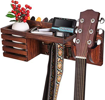 Asmuse Soporte Pared Guitarra Madera